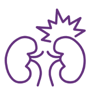 A past history of kidney injury/diseases