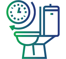 Urinating more or less