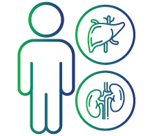 Kidney or liver dysfunction